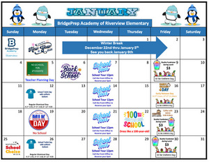 ✨January 2026 Activity Calendar ✨